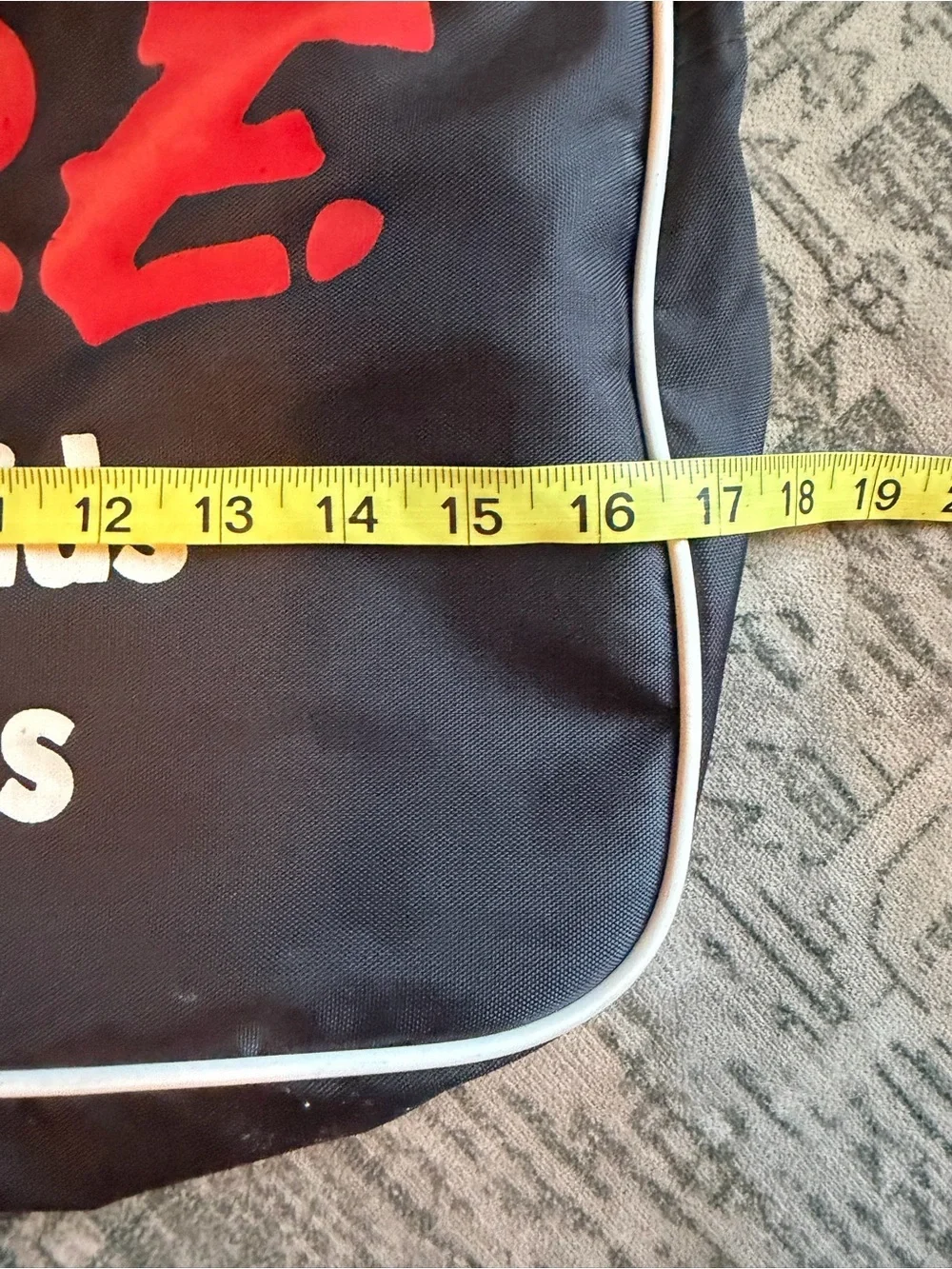1990s D.A.R.E. program bag laptop briefcase vintage carrier bag